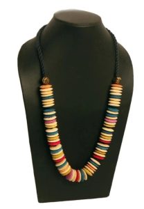 bone beaded necklace 