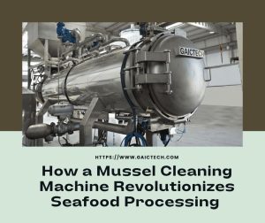 mussel cleaning machine